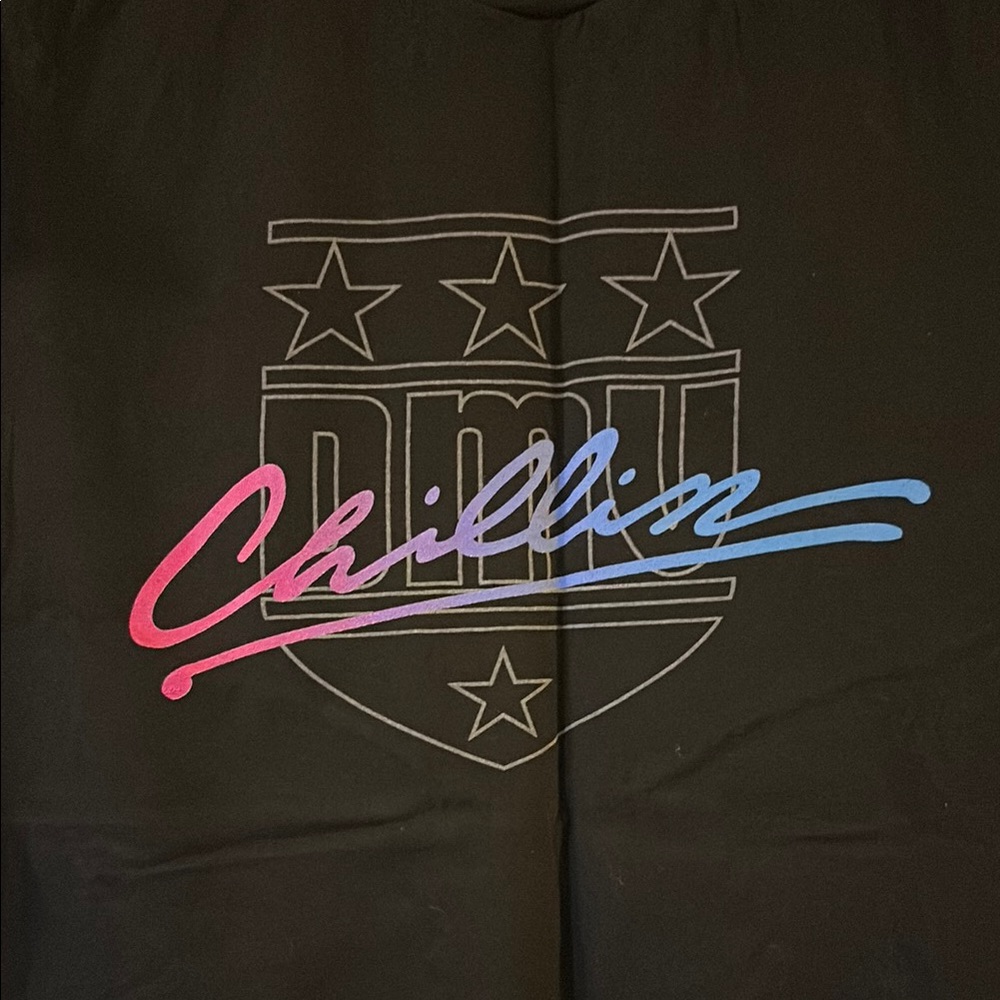 Wale “Chillin” Black Graphic Tee